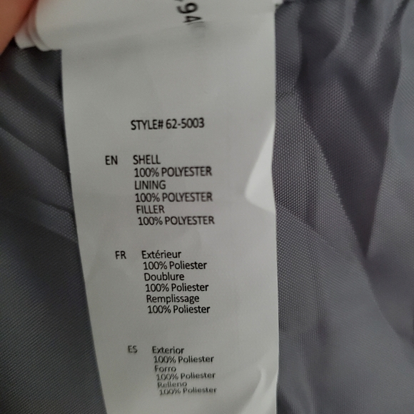 Grey and black fall jacket size large - Picture 11 of 14